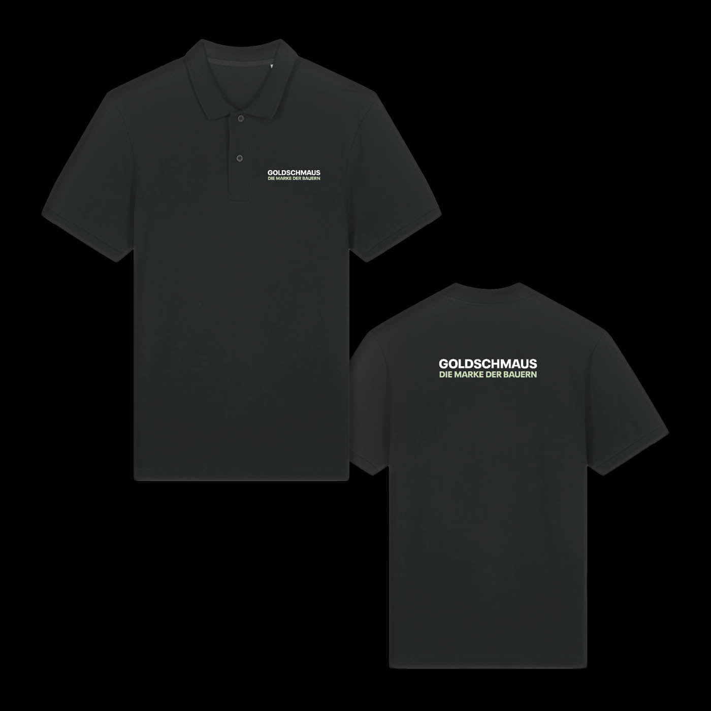 Schwarzes Poloshirt von Goldschmaus